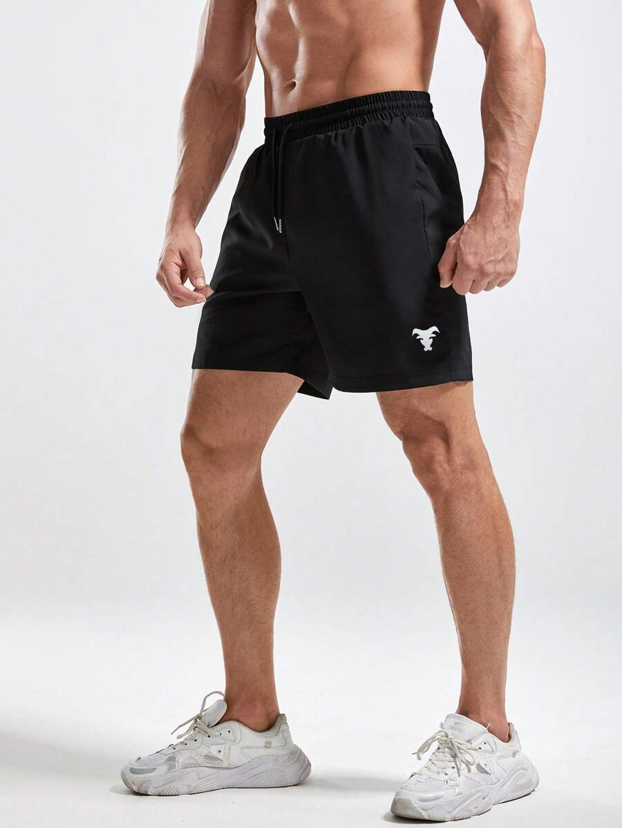 Short de Hombre color Negro /Liso, toro